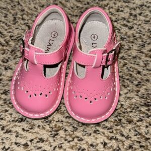 L'Amour Pink Buckle Shoes for Kids